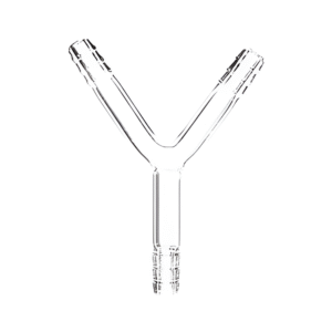 Adapter, Y Connector Tube, 10mm Hose Connection