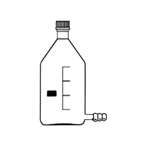 Bottle Aspirator with GL 45 Screw Cap & Tubulation
