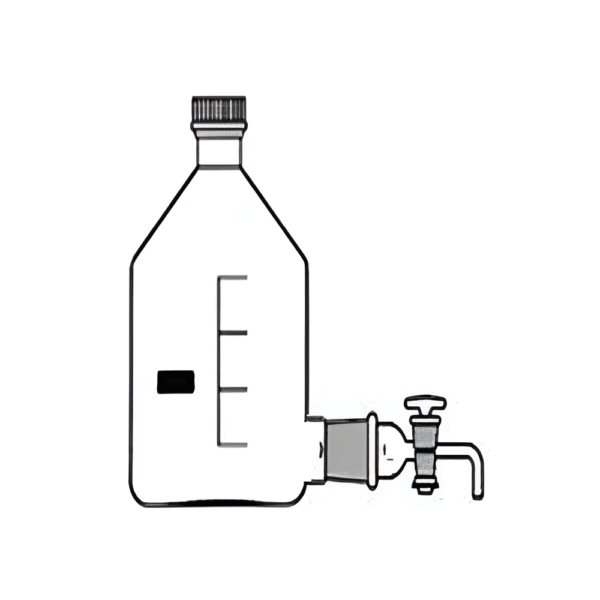 Bottle Aspirator with GL- 45 Screw Cap & Interchangeable Stopcock