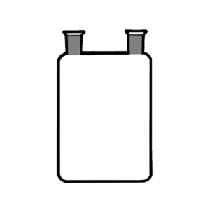 Bottle Woulf, Two Necks with Interchangeable Stopper