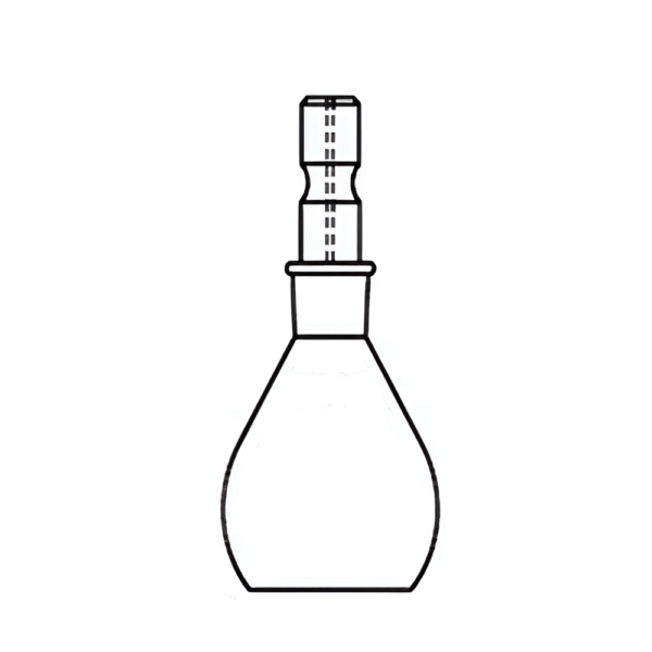 Bottle Specific Gravity with Capillary Bore Interchangeable Teflon Stopper