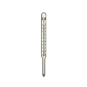 Thermometer Enclosure Type 50°C, Alcohol Filled For Above Carbon Burettes