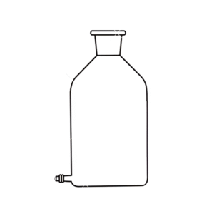 Aspirator Bottle (Leveling Bottle) for Carbon Burette Capacity 1000ml