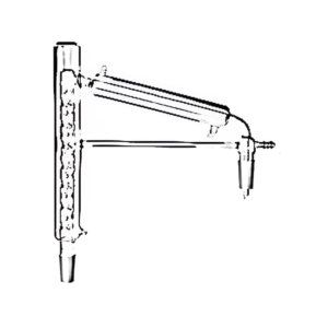 Distillation Heads, jacketed, vigreux