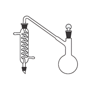 Distillation Apparatus with Round Bottom / Flat Bottom Flask
