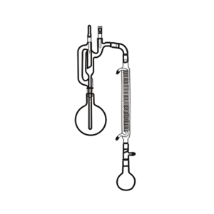 Forthy Liquids Distillation Assembly with Round Bottom / Flat Bottom Flask