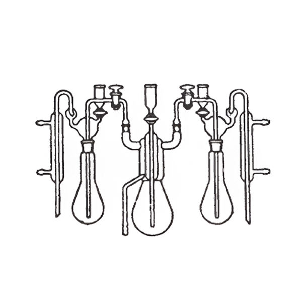 Micro Kjeldhal Distillation Apparatus (Improved Kemmer Hallet)