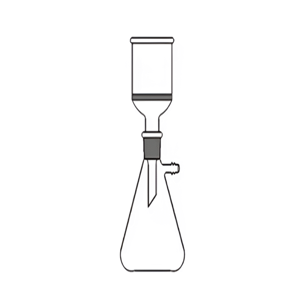 Filtering Apparatus Complete Filter Flask with Socket & Buchner Funnel