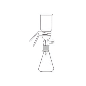 Filter Holder Assembly Membrane with Support for Membrane Funnel, Flask, Clamp & Standard Joint Fitting