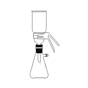 Filter Holder Assembly Membrane with Support for Membrane Funnel, Flask & Clamp