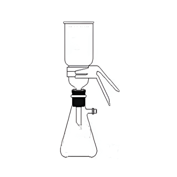 Filter Holder Assembly Membrane with Support for Membrane Funnel, Flask & Clamp