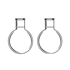 Flask Boiling Round / Flat Bottom with Interchangeable Joint