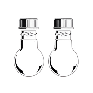 Flask Boiling Round / Flat Bottom with Screw Cap
