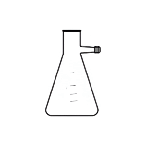 Flask Filtration Heavy Wall, Bolt Neck with Tubulation