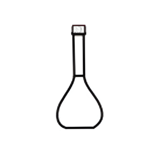 Flask Volumetric with Screw Cap, Accuracy as Per Class “B”