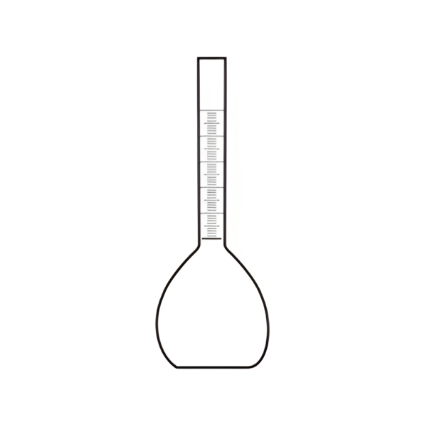 Flask Cassia Graduated Long Neck Accuracy as per Class “B”