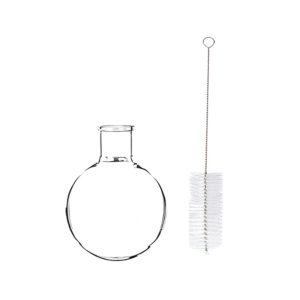 Cleaning Brush Compatible with Various Capacities of Flask Round Shape for Rotary Evaporator Apparatus with Interchangeable Joint