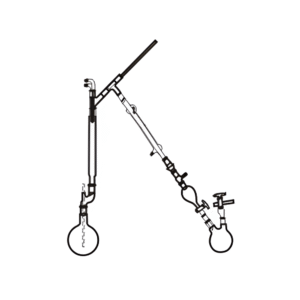 Fractionation Assembly with Round Bottom / Flat Bottom Flask