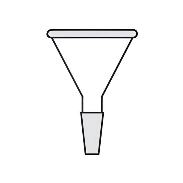 Funnel Short Stem for Powder with Interchangeable Joint