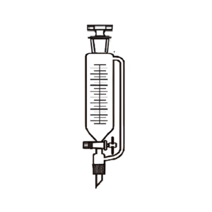 Funnel Pressure Equalizing, Cylindrical with PTFE Stopcock, Interchangeable Stopper & Graduation