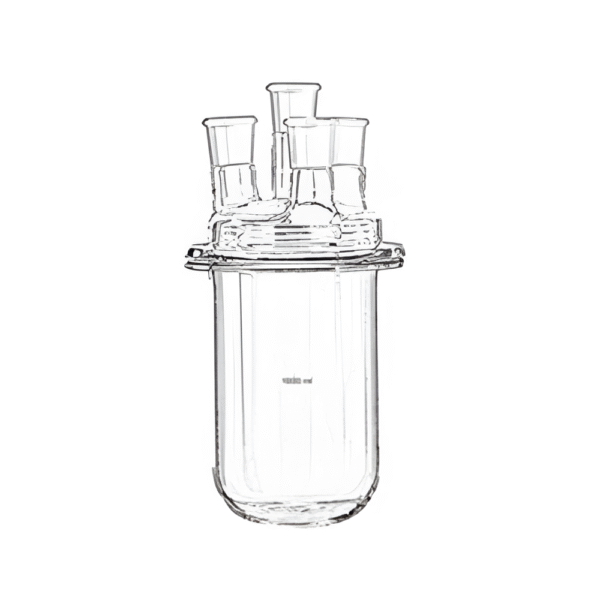 Kettle, Resin Reaction, Flat Flange with Lid. Centre Joint B-34, Side B-24-24-24