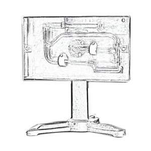 Macleod Vacustat with stand