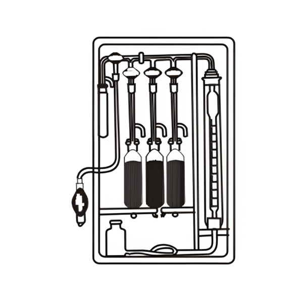 Orsat Gas Analysis Apparatus