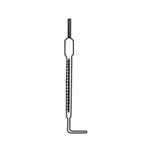 Orsat Gas Burettes Complete with Outer Jacket Capacity 100ml