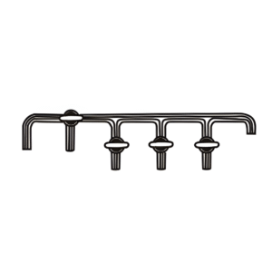 Spare Manifold for Three Tests (Orsat Bridge)