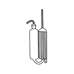 Spare Absorption Pipettes Fitted With Glass Tubes