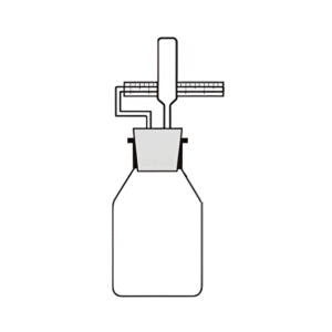 The Farmer’s Potometer is a precision instrument used to measure the rate of water absorption by a plant, serving as an indirect indicator of transpiration. Made from high-quality borosilicate glass, it offers excellent thermal resistance and clarity, ensuring accurate and reliable readings.