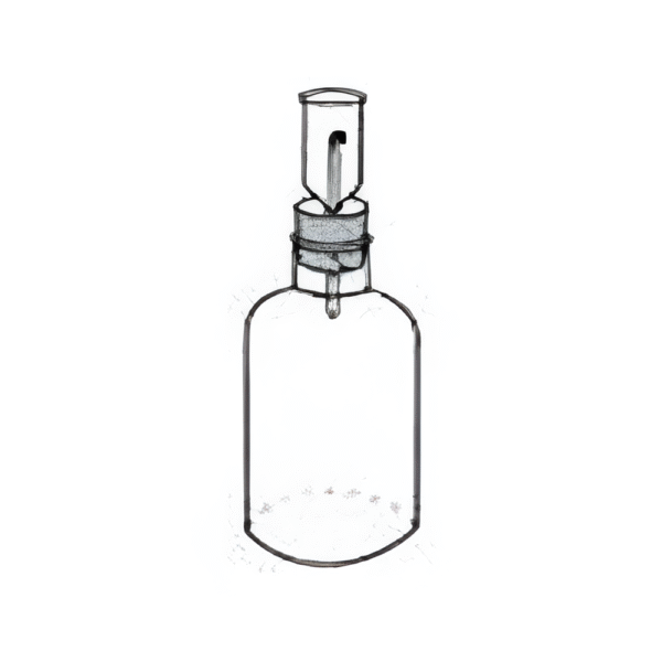 Willmout Bubbler with Glass Bottle