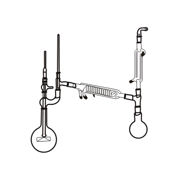 Reaction Assembly with Round Bottom / Flat Bottom Flask