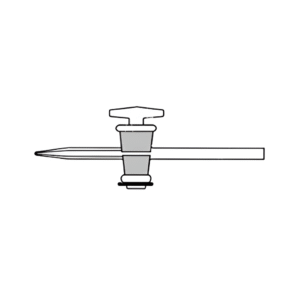 Stopcock for Burette with Solid Stopper Plug