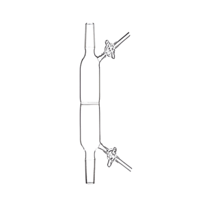 Sintered Glass Filter Tube with Cone & Glass Stopcock