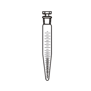 Tube Centrifuge, Graduated with Interchangeable Stopper & Conical Bottom, Transparent & Amber Color