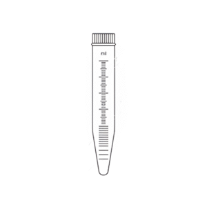 Tube Centrifuge, Plain with Screw Cap & Conical Bottom Graduated, Transparent & Amber Color