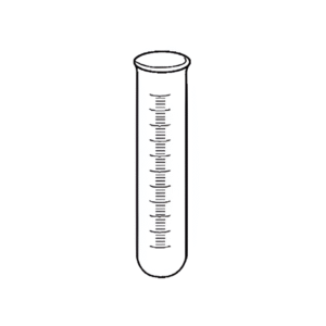 Tube Centrifuge, Round Bottom Graduated, Transparent & Amber Color