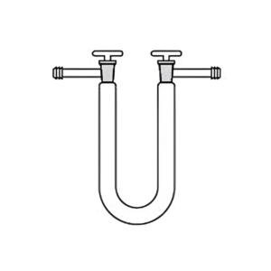Tube Calcium Chloride, U Shape with Side Tube & I/C Stopper