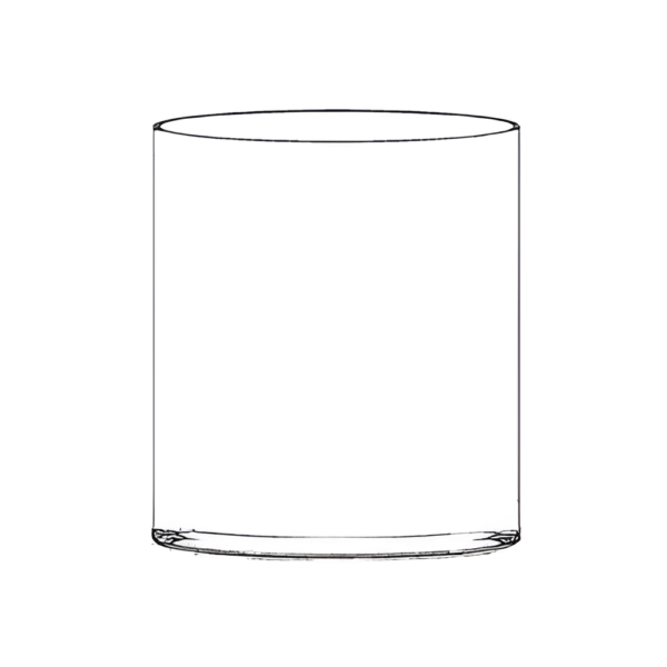 Viscosity Cylindrical Bath Jar