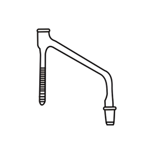 Receiver for Water Estimation Apparatus (Dean & Stark) without Stopcock
