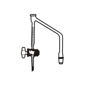 Receiver for Water Estimation Apparatus (Dean & Stark) with Stopcock
