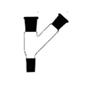 Adapter, Multiple with Two Necks at Angle