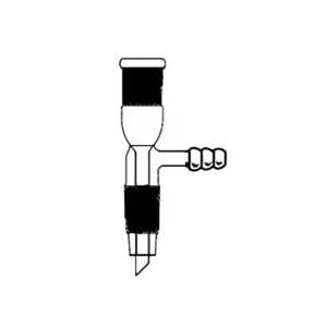 Adapter, Receiver Straight with Vacuum Connection