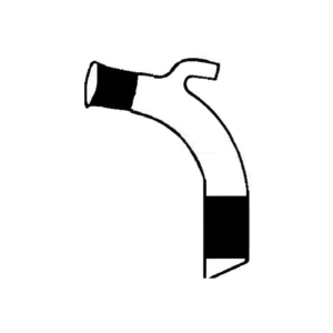 Adapter, Receiver Bent with Vent