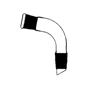 Adapter, Receiver Plain Bend Socket to Cone