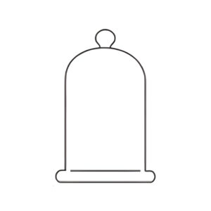Bell Jar Knobbed