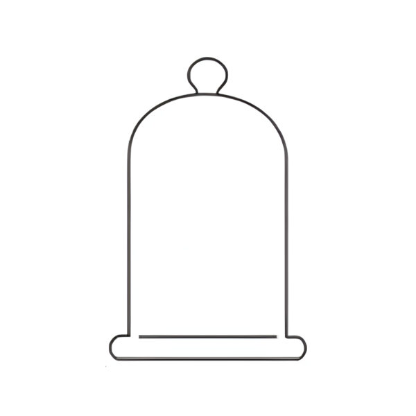 Bell Jar Knobbed