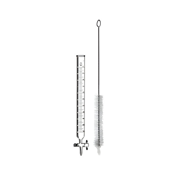 Cleaning Brush Compatible with Various Capacities of Burette