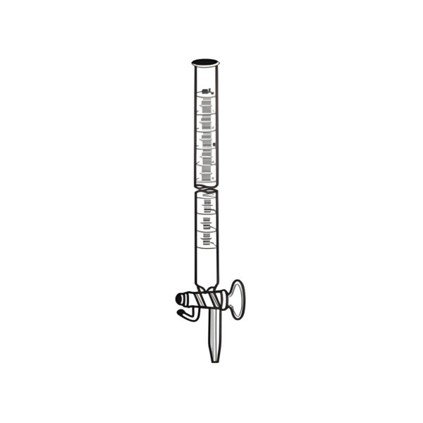 Burette, Double Bore with “PTFE” Stopcock